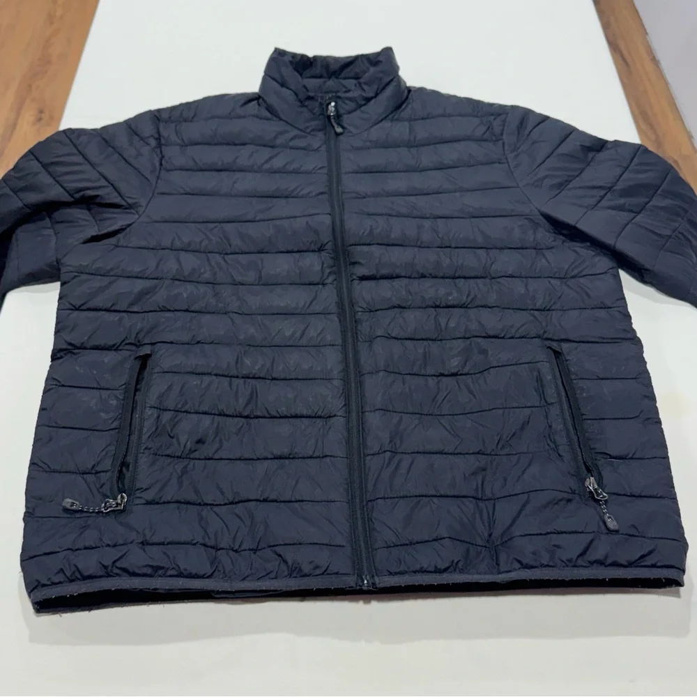 Men's‎ Black Puffer Jacket Men’s Large